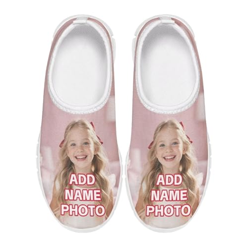 Personalized Photo Fashion Sneaker for Boys Girls, Customized Shoes Unique Gift for Pet Owners