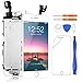 Yodoit Completo Display per iPhone 6 Schermo di Ricambio LCD Bianco 4,7 Pollici, Vetro Schermo Parti di Ricambio + Set Cacciaviti