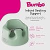 Bumbo Baby Infant Soft Foam Comfortable Support Wide Floor Seat with 3 Point Adjustable Harness for Ages 3 to 12 Months, Hemlock #1