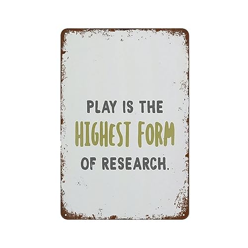 Play is the best form of study ���X�e�B���^���T�C�� �����A���~�T�C�� �o�����^�C���f�[�M�t�g ���B���e�[�W�A�[�g���[�N �}���g�� �Q�� �z�[�� 8x12�C���`