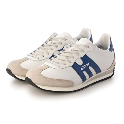 [���[�u�X] �X�j�[�J�[ �����Y ���U�[ �{�v �N���A�\�[�� �X�|�[�c �J�W���A�� �E�H�[�L���O�V���[�Y �����Ȃ� �X�^�C���A�b�v ���� ���s���f�� SINA �V�[�i (WHITE/ORIENTAL BLUE, 27.0 cm)