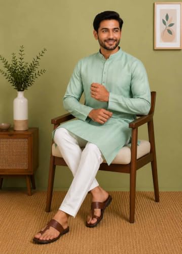 Image of Designer Ethnic Wear||Fusion Wear Men||Short Kurta for Men