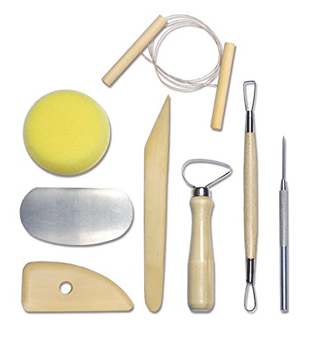 Wartoon 38Pack Sculpting Tools with Reusable Pouch for Polymer Clay Pottery Ceramic Art Craft - Thumbnail 4