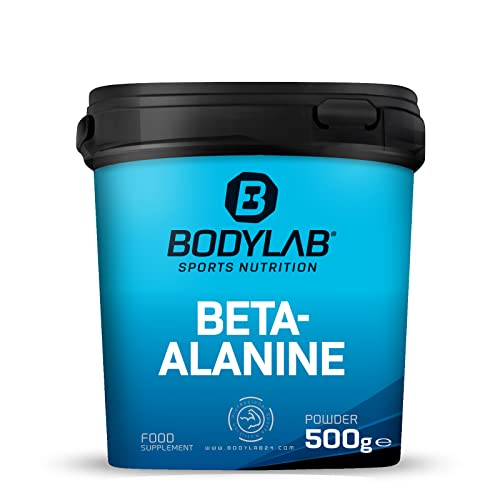 Bodylab24 Beta-Alanine 500g, 100% reines Beta-Alanin-Pulver, ohne weitere Zusatzstoffe