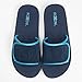 Roxoni Boys and Men’s Open Toe Slipper Sandals for Indoor/Outdoor Fashion Father and Son Matching Slippers in Blue, Olive Green and Black