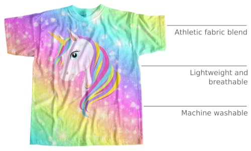 Image of Kids Tie Dye Shirt 6-18 Years Children Hippies Senior Tie-Dye Tee Tshirt for Boys' Girls'