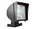 RAB Lighting FX150X Flexflood 150W HPS 120V HPF Wall Mount Lamp, Bronze