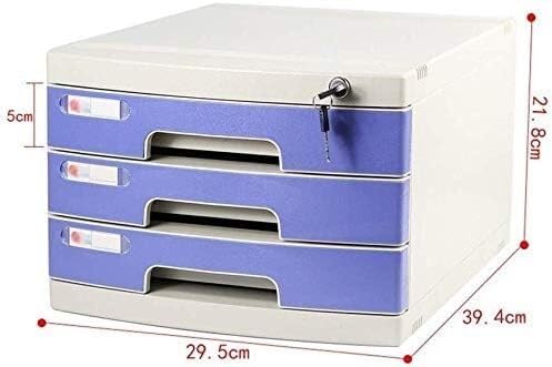 Cassettiera con serratura da scrivania per archiviazione, per ufficio