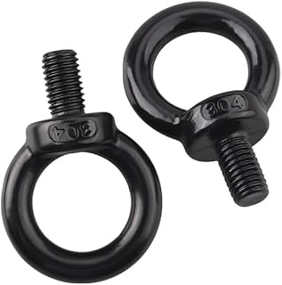 pernos de ojo， M3 M4 M5 M6 M8 M10 M12 M14 M16 M18 M20 M24 Perno de argolla de elevación de anillo de acero inoxidable negro 304 Tornillos de argolla de elevación marinos Perno de aro Pernos de argolla