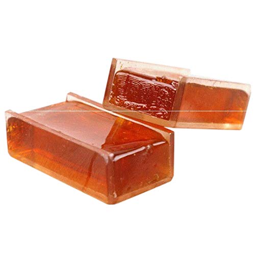 Bloepum 2Pcs Musical Instrument Rosin Block Yellow Incense Professional Rosin Small Cello Micro-Dust