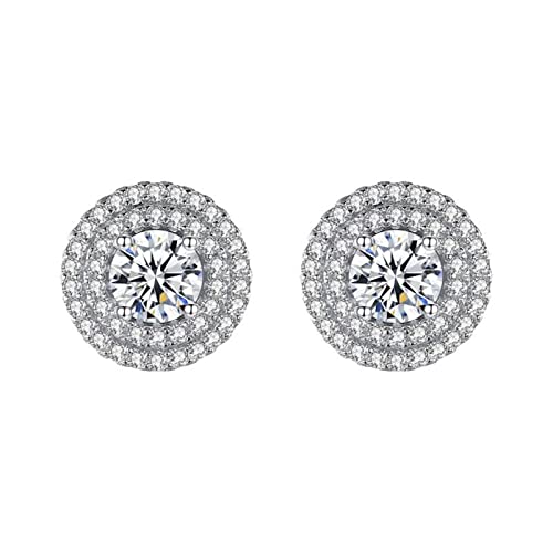 Clous d'argent pour femmes sensibles en argent sterling anti-ternissement