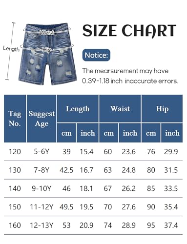 Bermuda à fermeture éclair garçon pantalon été décontracté - 6