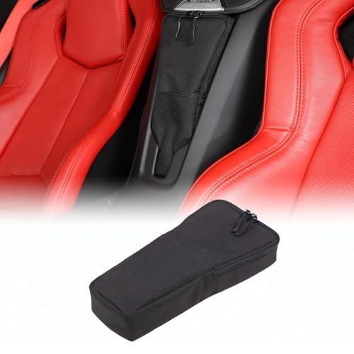 シボレーコルベット C8 2020～2023年に対応 車用収納バッグ リア座席センター収納バッグ 多機能ツールポケット スインサート収納バッグ 収納整理バッグ 拡張インサート アクセサリー カーシート 収納ポケット 車用収納 大容量 取り付け簡単 カー用品（Amazon）