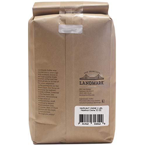 Landmark Coffee Hazelnut Crème, 2 Pound #TOP1