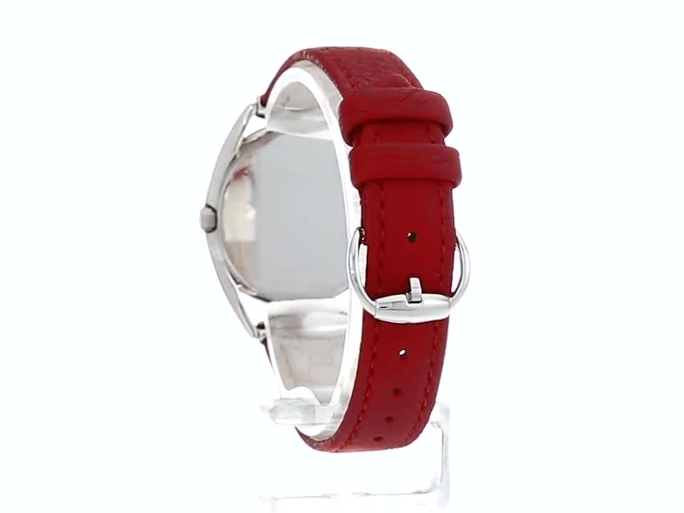 グッチ　腕時計 Amazon.co.jp: [グッチ] Gucci Horsebit White Dial Red Leather
