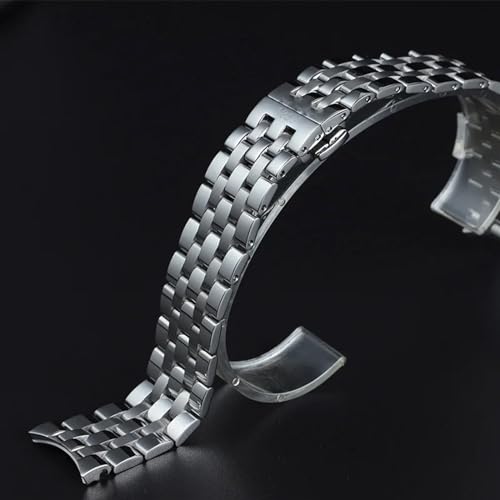 Bracelet de poignet 20mm en acier pour Tissot Carson T122410a
