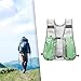 Menolana Hydration Vest, Outdoor Sport Bag Rucksack, Breathable Hydration Backpack, Running Backpack Water Pack for Hiking Jogging, Green