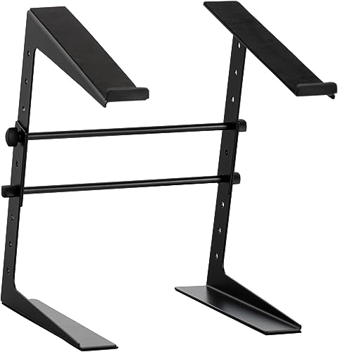 Pronomic Support Ordinateur Portable LS-100 DJ Notebook Stand (Hauteur réglable, idéal pour DJs &...