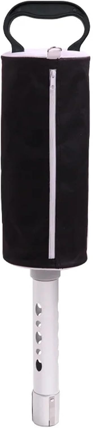 Removable Three-Section Golf Ball Retriever, Aluminum Tube Ball Picker with Pick-Up Head