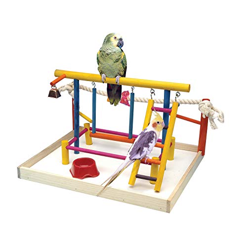 Penn-Plax BA148 Bird Life Wooden Playpen thumb #1