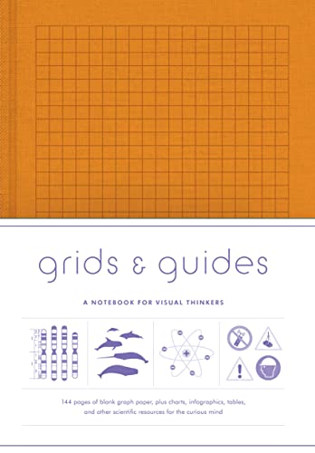 Grids & Guides Orange: A Notebook For Visual Thinkers
