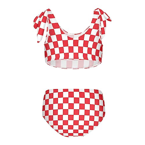 Image of Toddler 2 Pieces Bikini Set Cute Frog Mushroom Swimsuits for Girls Size 3T 20246923