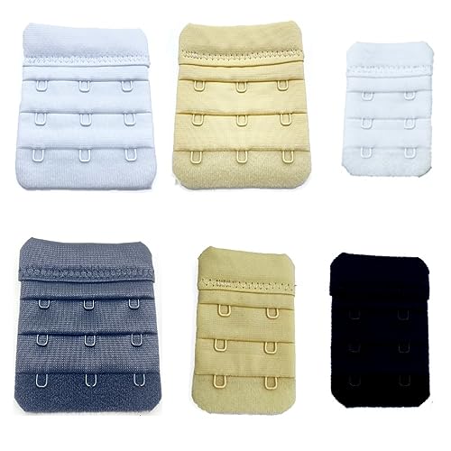 Buy 2x Triumph 3 Hook Bra Extender Extension Band Fastener Clip On Strap Beige | Mighty Ape NZ