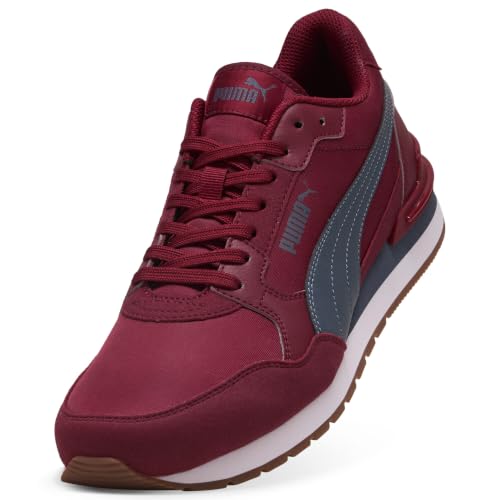 PUMA Erwachsene ST Runner v4 Nylon Sneakers 36, Garnet Glow Evening Blue White Gum Red – Ansicht 6