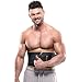 Waist Trimmer Sweat Belt | Waist Shaper Band Trainer for Men and Women| Stomach Wraps for Weight Loss and Belly Fat Burner Abs with Removable Phone Pocket Bonus| Loose Weight Sauna Belt for Workouts
