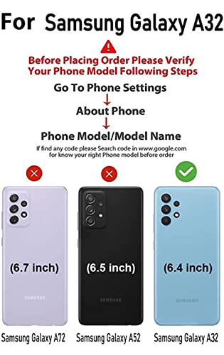 Image of Mobile Back Cover Case for Samsung Galaxy A32 (5G) (Silicone Case|CameraProtection|Black SC1510)