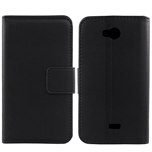Gukas Design Veritable Cuir Etui pour Wiko Iggy Housse Coque Premium Case Cover Flip Protecteur...