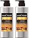 Hair Food Gluten Free Quench Shampoo with Peach & Honey Fragrance, 17.9 Fluid Ounce (Pack of 2) Hair Food