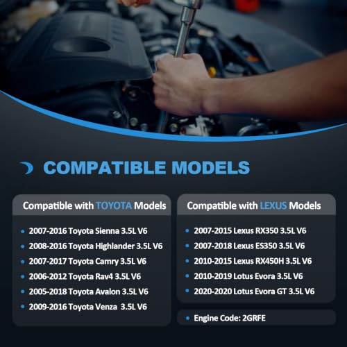 Image of AUCERAMIC HS26321PT Head Gasket Kit for Toyota Sienna 2007-2016, Camry 2007-2017, Highlander 2008-2016, Lexus RX350 2007-2015, ES350 2007-2018 3.5L V6 DOHC