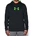 Under Armour Men's Storm Icon Logo Hoodie, Black/Hyper Green, Large