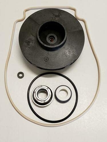 vynsnp Pool & Spa 073130 Impeller for 2HP whisperflo Pump w/No: (9) (11) (15) (16) (28)