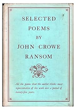 Hardcover Selected Poems By John Crowe Ransom Book