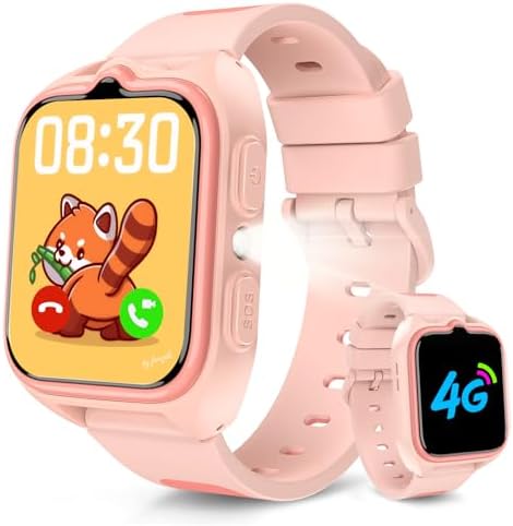 Reloj Inteligente Niñas, 4G Smartwatch con Videollamadas, Chat de...