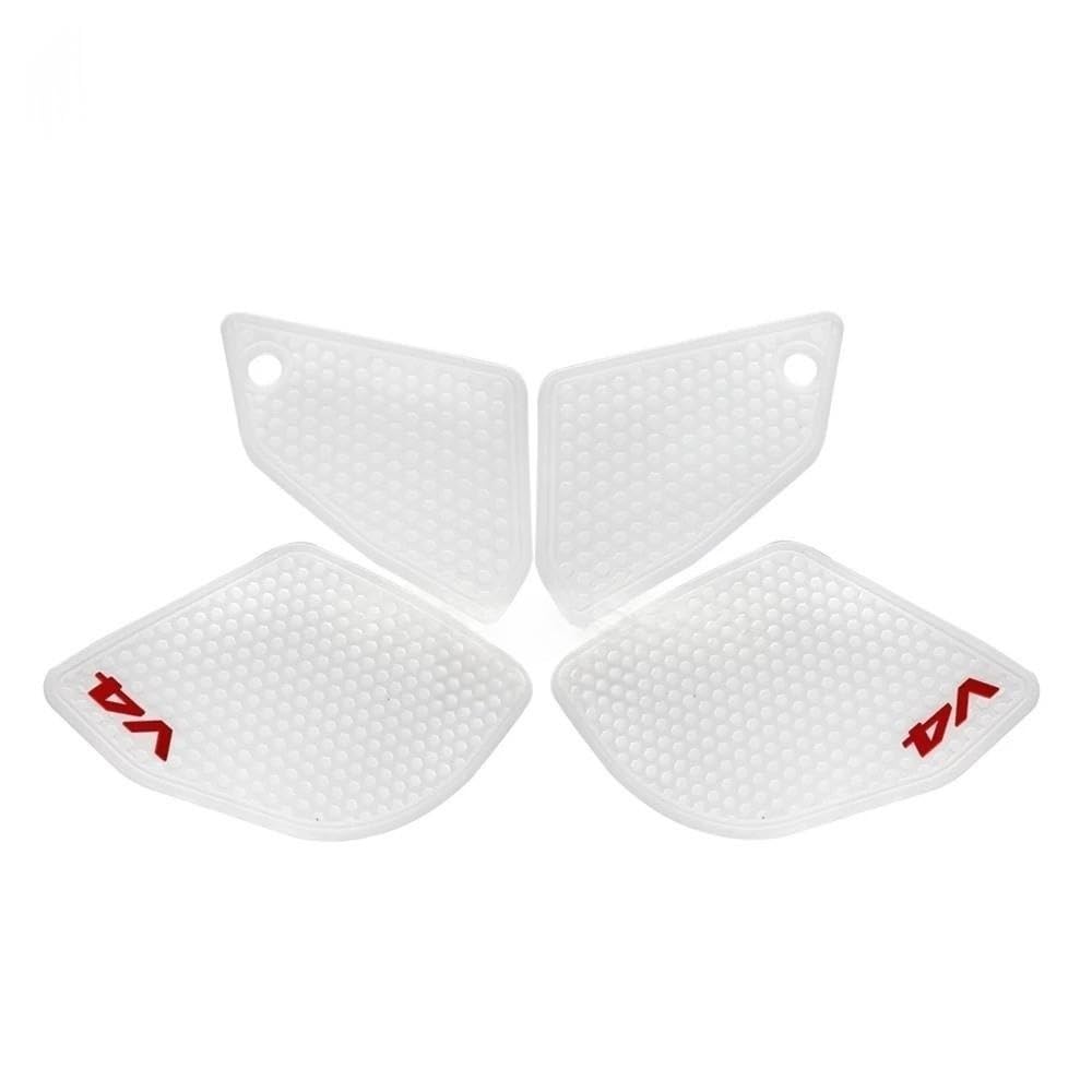 Moto Adesivo Copri Serbatoio Per Panigale V4 Tampone serbatoio | Per Panigale V4S /SP2 22 Decalcomanie laterali per impugnatura serbatoio Moto antiscivolo
