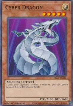 Cyber Dragon STAS-ENX015 Common Englisch Boosterfrisch 1. Auflage - 2-Player Starter Set - mit ReCollectibles-Versandschutz - für Yu-Gi-Oh!