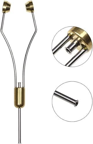 Miniatura 18 de LIXADA Kit de herramientas para atar moscas, 5/6 piezas con soporte de bobina de tornillo de banco para atar moscas, enhebrador, aguja, látigo