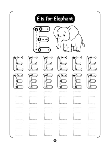 Image of Capital Letters - Writing Practice Book for Kids - Step by Step Tracing and Writing Workbook for 3 to 5 Years Old | Pencil Control, Tracing Lines and Writing Activity Book for Bright Young Kids