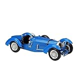 EMRGAZQD Motorfahrzeuge Replika Auto Maßstab 1:18 1934 Für Bugatti Typ 59 Legierung Luxusfahrzeug Druckgussautos Modell Spielzeugsammlung, Geschenk Originalgetreue Nachbildung