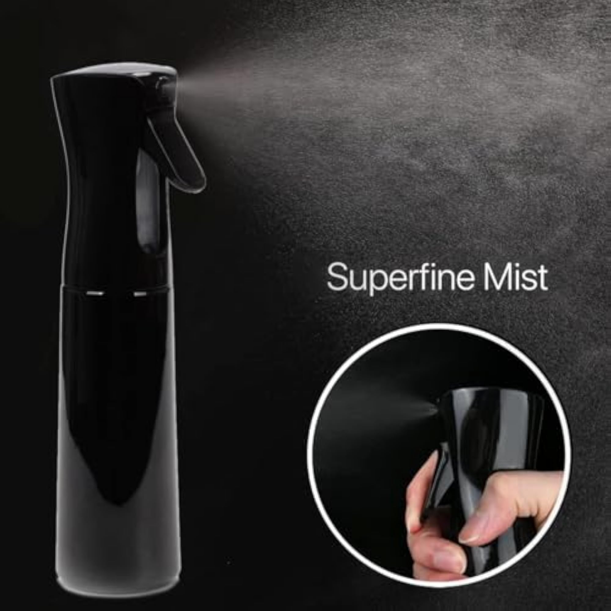 Continuous Hair Plant Mister Spray Bottle, Fine Mist