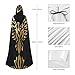 KBNFSKWY Phoenix Print Halloween Hooded Cloak for Adult Fashion for Christmas Cosplay Holiday Carnival Themed party