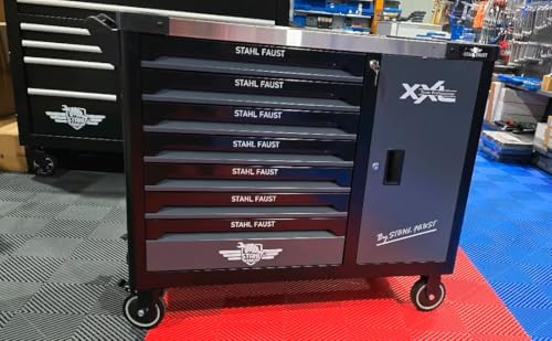 Stahl-Faust Profi Werkzeugwagen Werkstattwagen XXL Dream mit...