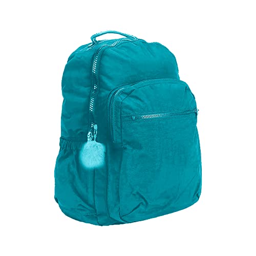 Mochila Escolar Crinkle Verde Água, BRW