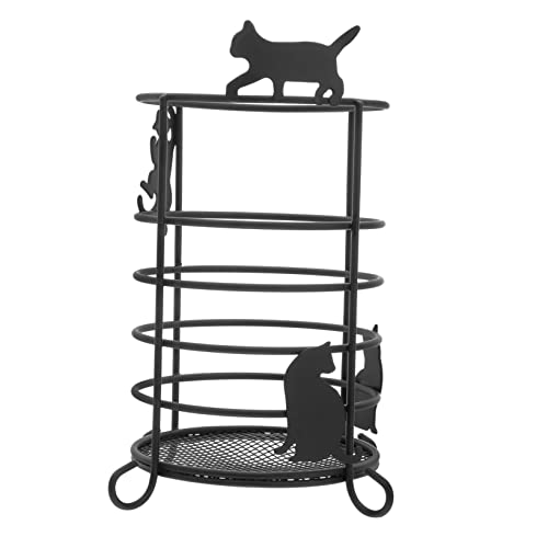 IMIKEYA Cat Pen and Chopsticks Holder Iron Utensil Organizer for Home Restaurant Dorm and Camping Lightweight Smooth Finish