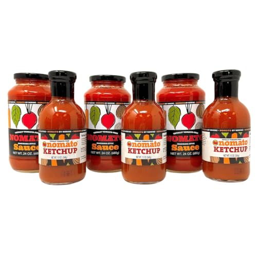 Nomato - 1 Pack of Original Tomato Free Marinara Sauce (24 oz) - Tomato Free, Gluten Free, Nut Free and Dairy Free (Marinara, 1 Pack)