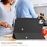 XunyLyee Case for HONOR Pad X9a / Pad X9 11.5 Inch Tablet Cover (2025), Stand Function PU Leather Protective Case, Black - Image 7