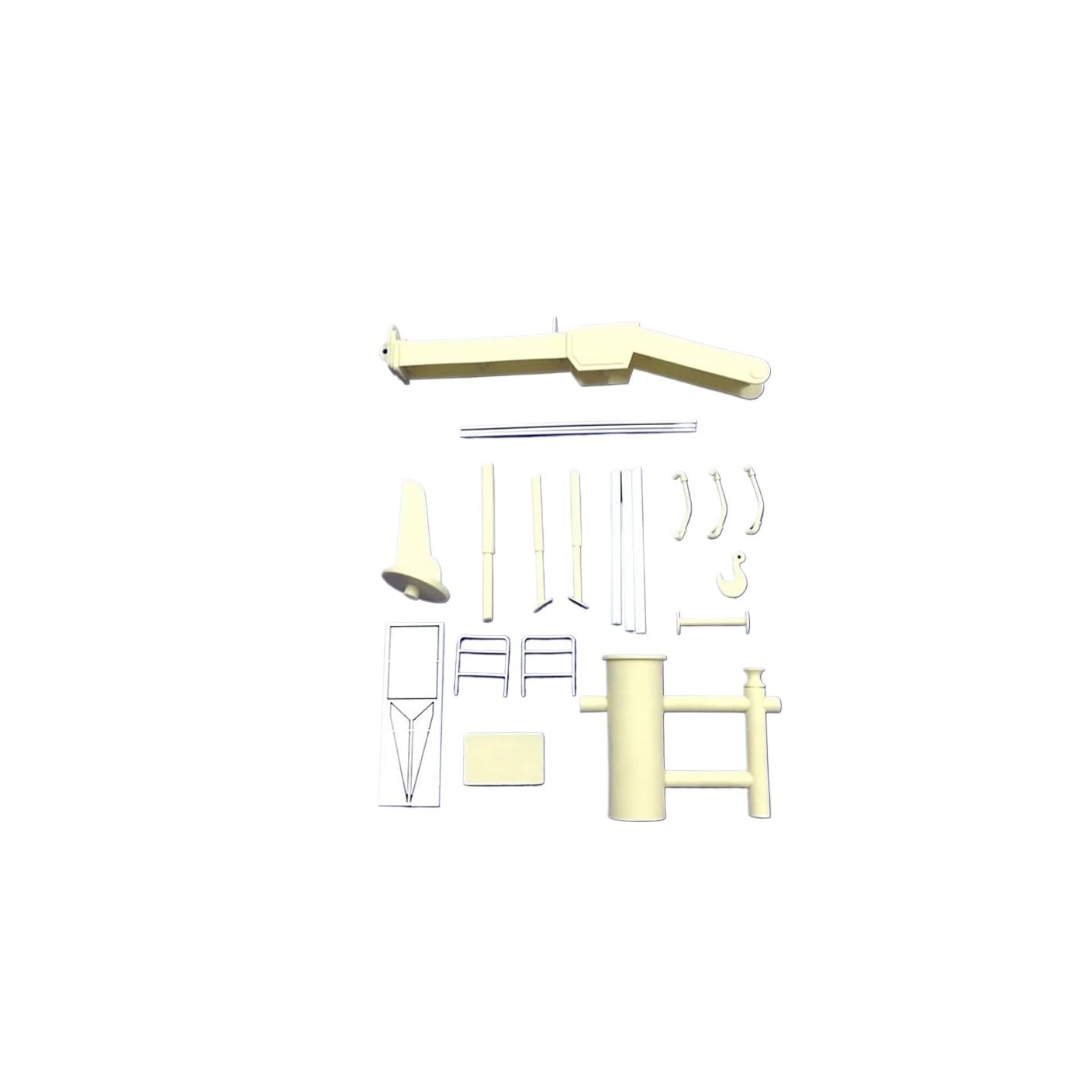 Decoración Brazo Carga Resina para Barco Simulado RC